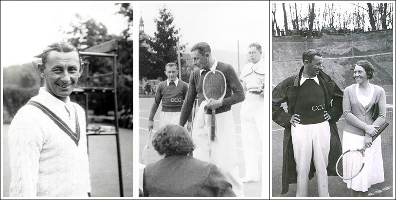 Vlasta Burian tenista