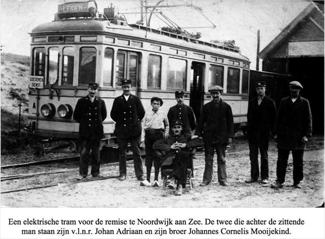Historische foto van de halte