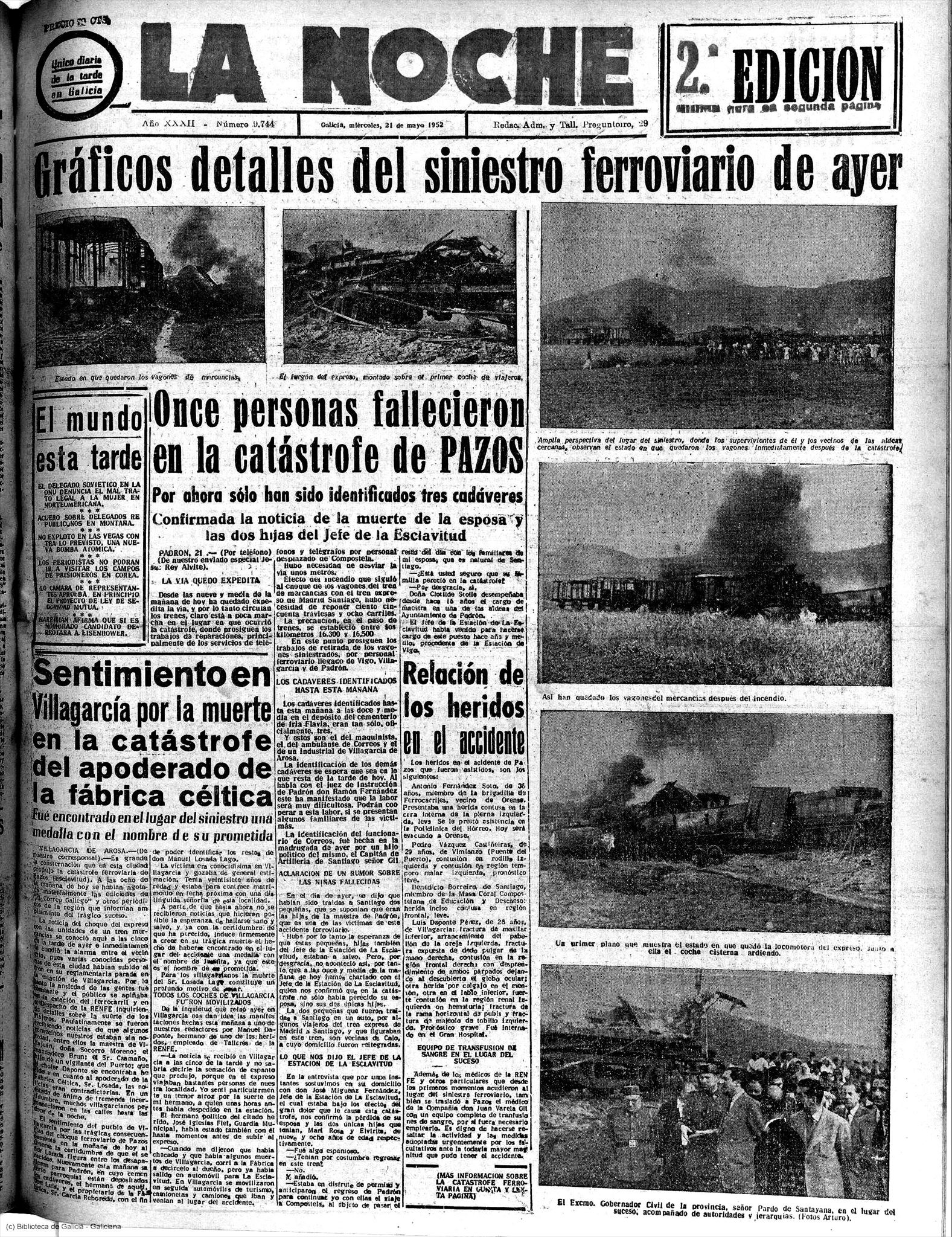 Portada de La Noche 2ª Edición