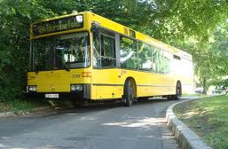 Bus in Wendeschleife