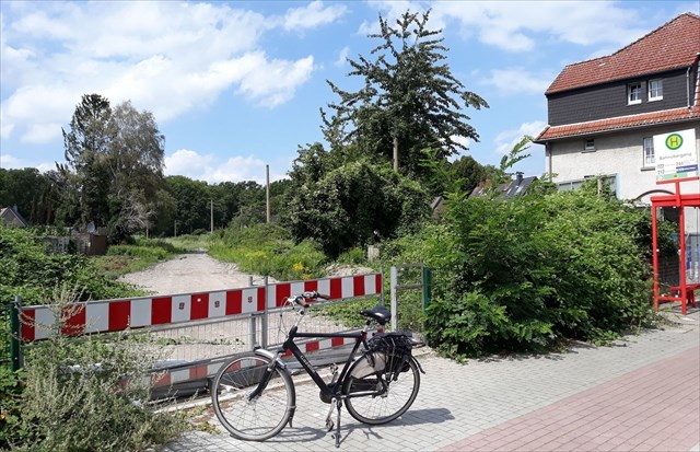 Anschluß Richtung Westen zur Westf. Hochschule.