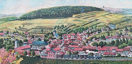 Ansicht vom alten Farnroda