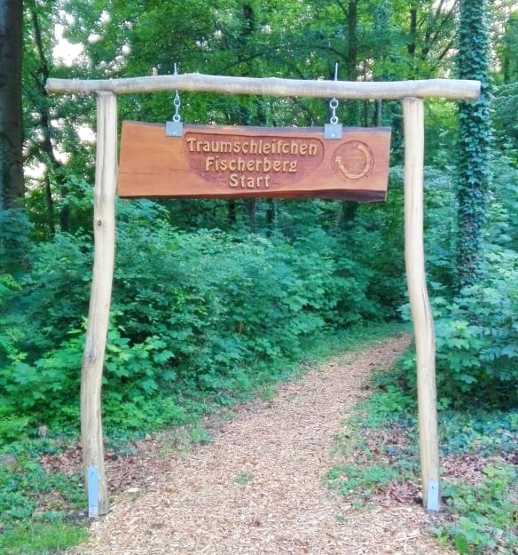 Wegweiser Traumschleifchen Fischerberg