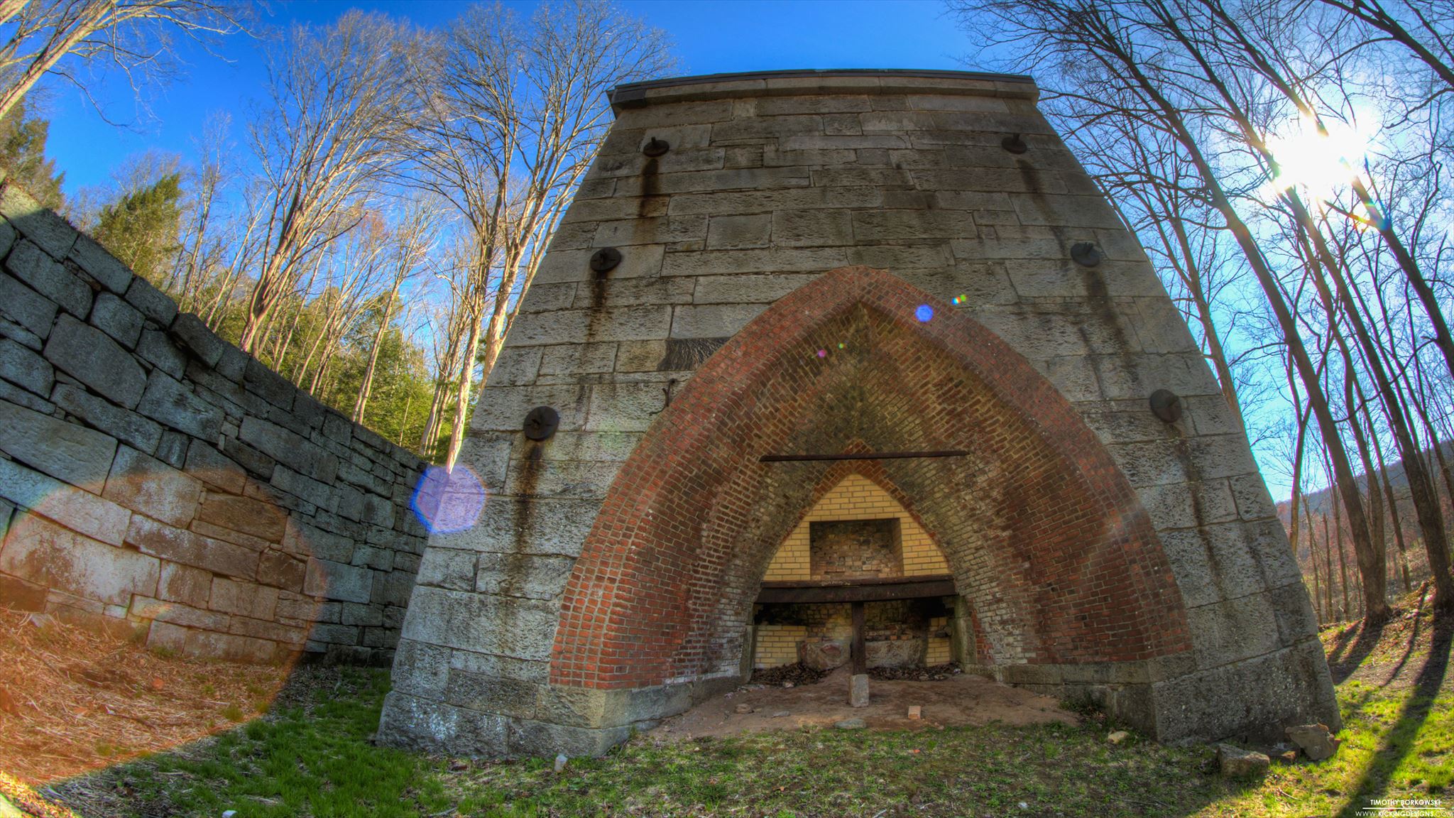 Mine Hill Preserve, Roxbury, CT, photo by Timothy Bortkowski, 04-17-2014