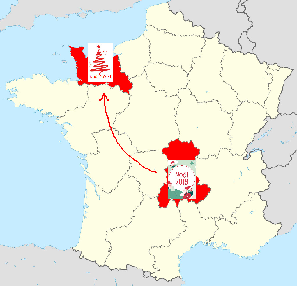 Direction la Normandie