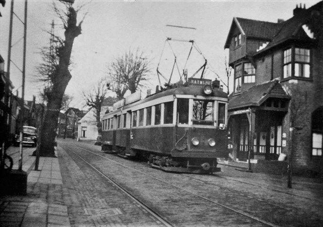 Historische foto van de halte