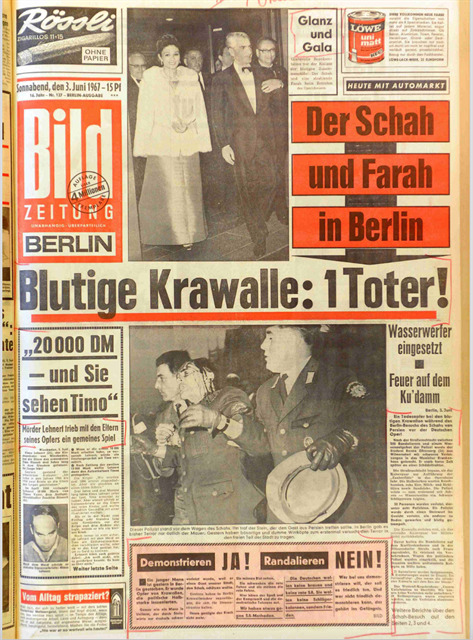 BILD vom 3. Juni 1967