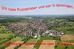 Puzzlemania - Notzingen von oben