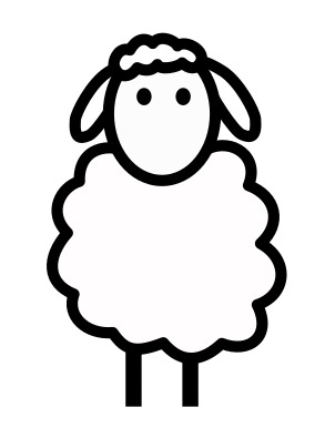 Schaf Berta