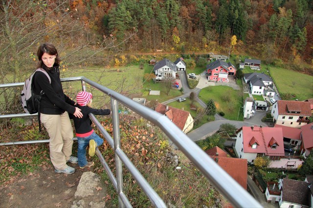 Aussicht vom Fahnenfels
