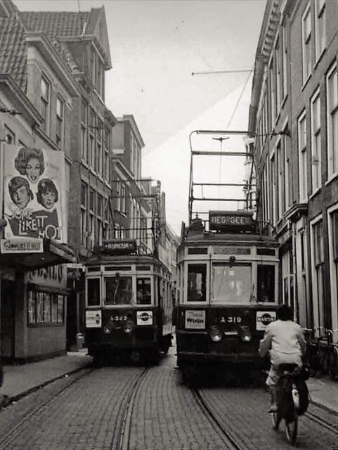 Historische foto van de halte