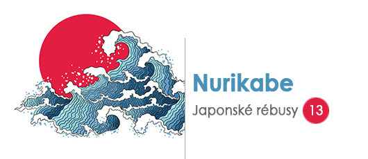 Japonské rébusy 13 - Nurikabe