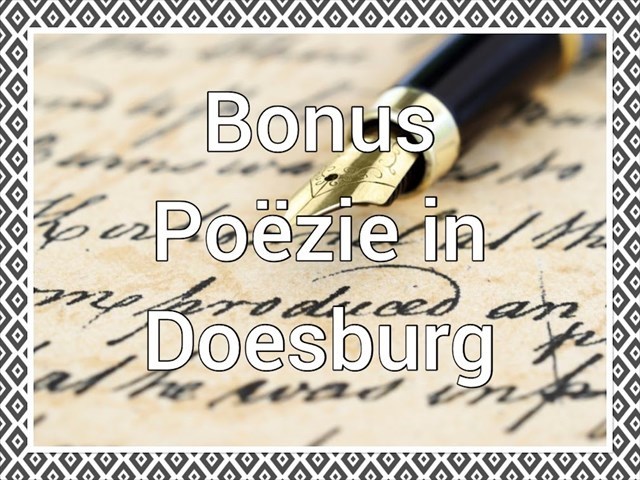 banner poëzie in Doesburg banner poëzie in Doesburg