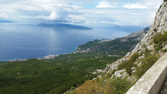 View to Makarska