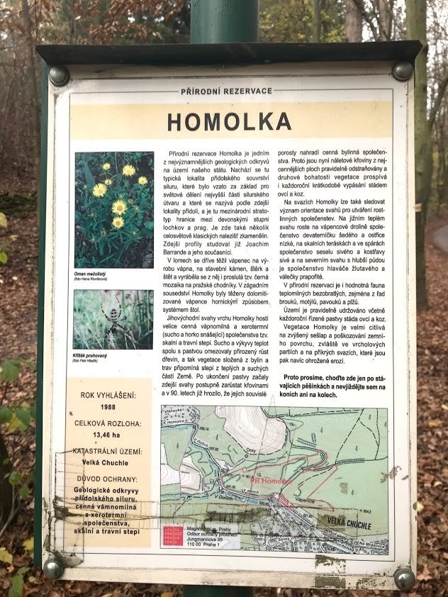 Homolka infotabule