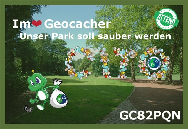 Im ❤ Geocacher CITO-Unser Park soll sauber werden
