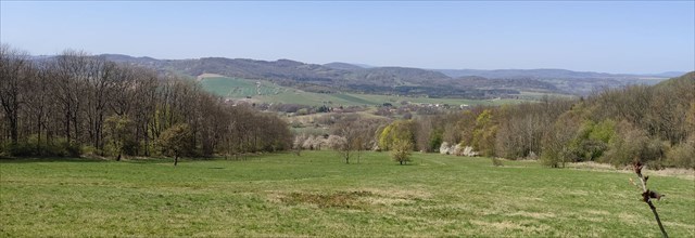 Výhled z přístupové cesty (Buková hora, Lilienstein)