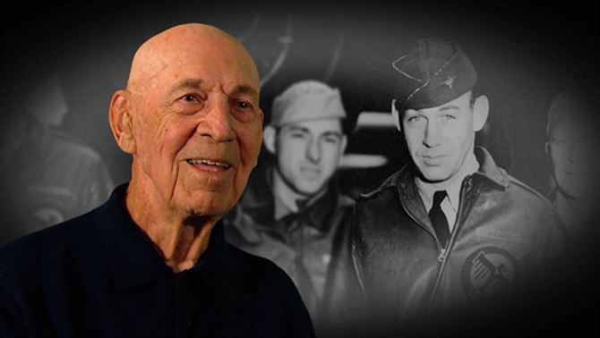 Dick Cole, WWII and Present Day. AF Museum Photo