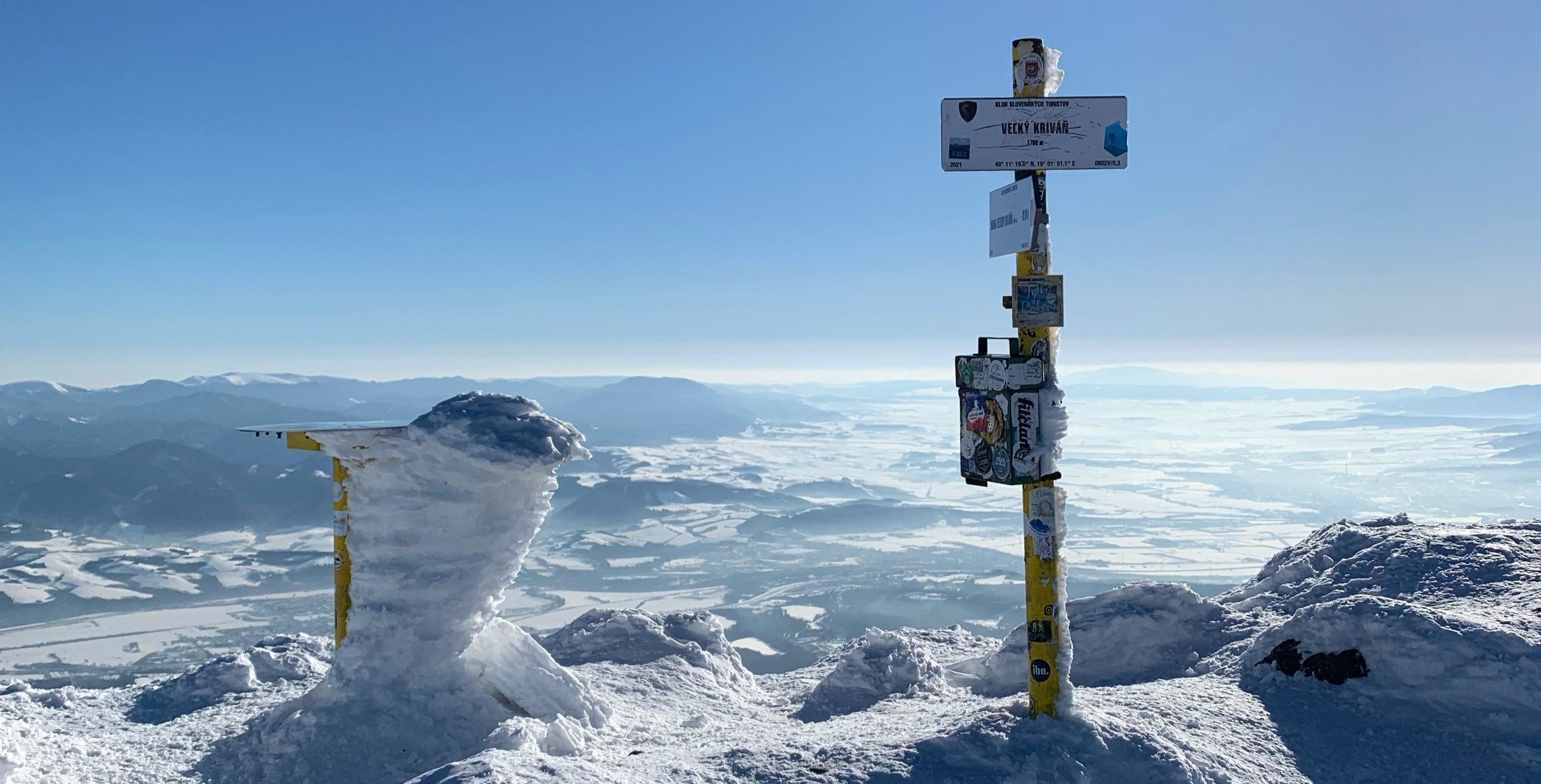 Veľký Kriváň - smerovník