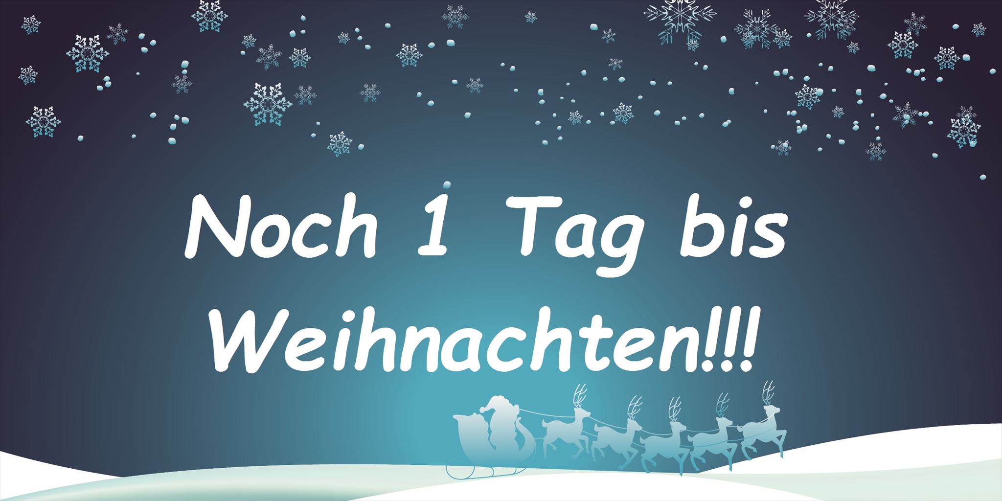 noch 1 tag noch 1 tag