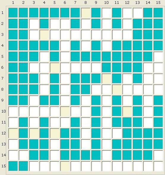 Grille Scrabble vide