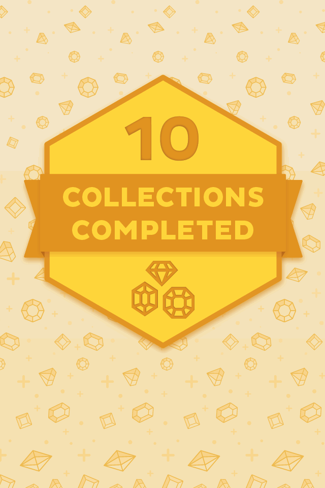 10 Collections Completed
