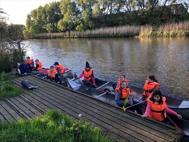 Kanoer ved Vejle Å 2019