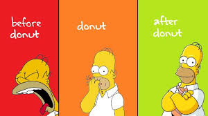 Homer liebt Donuts