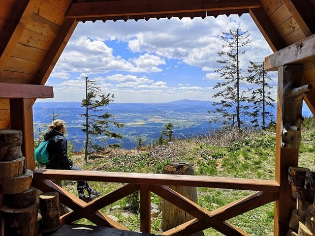 Výhľady z Útulne Líška 21.5.2020