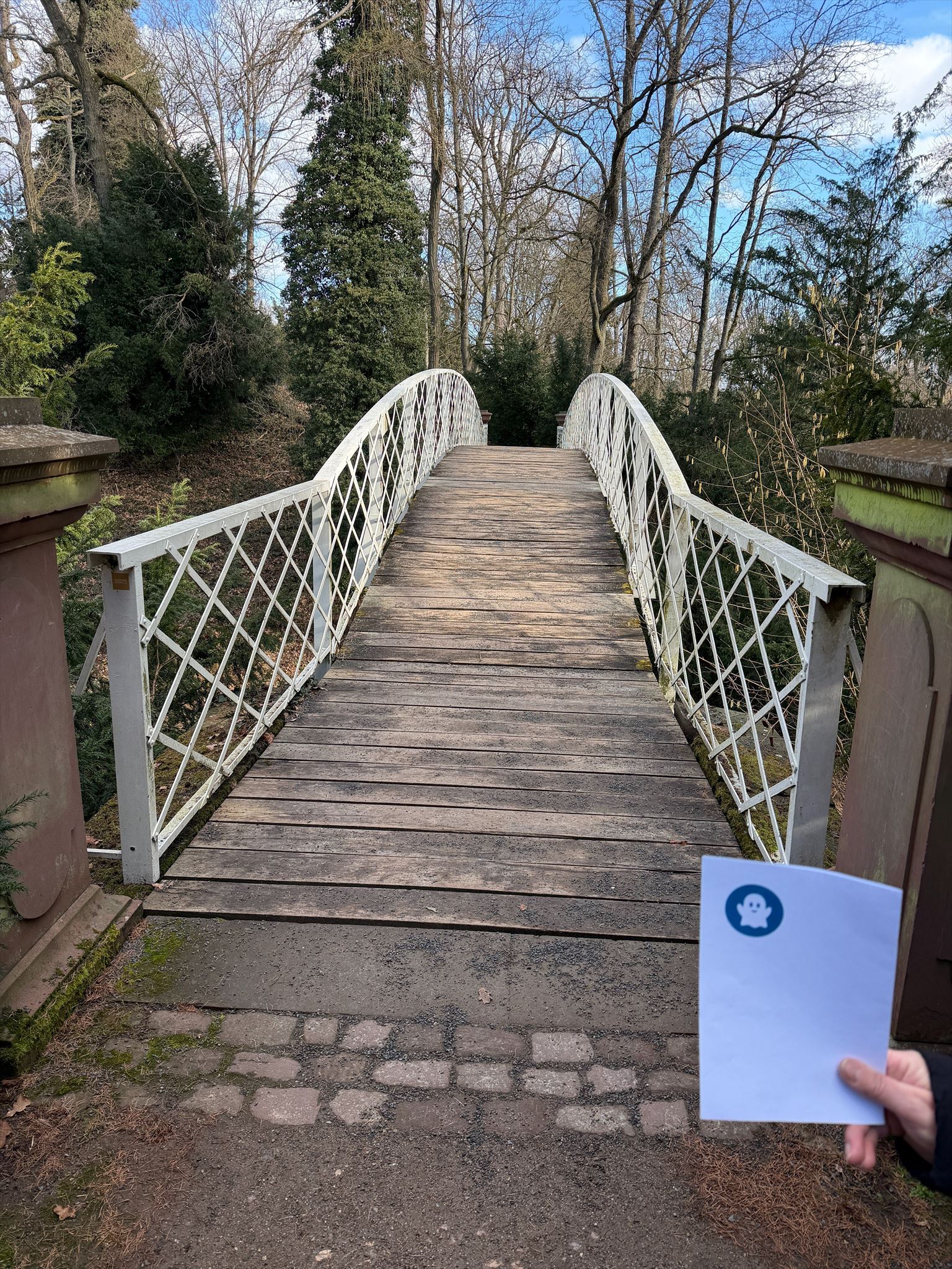 Kleiner Geist auf der Teufelsbrücke