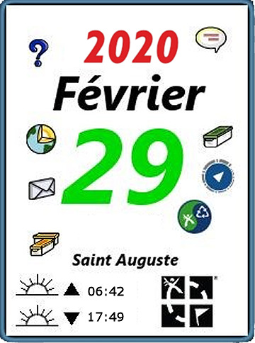 29 fevrier 2020