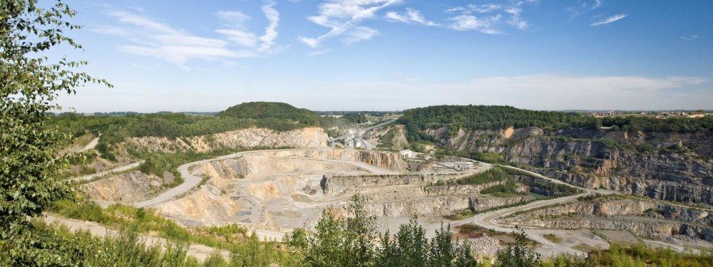 Vue de la carrière