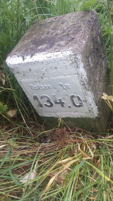 Kilometerstein 134,0