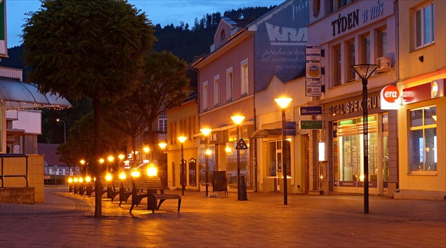 Rožmitálova ulice v Blansku