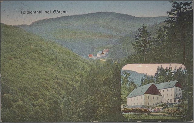 Telšské údolí se Seigertovým mlýnem