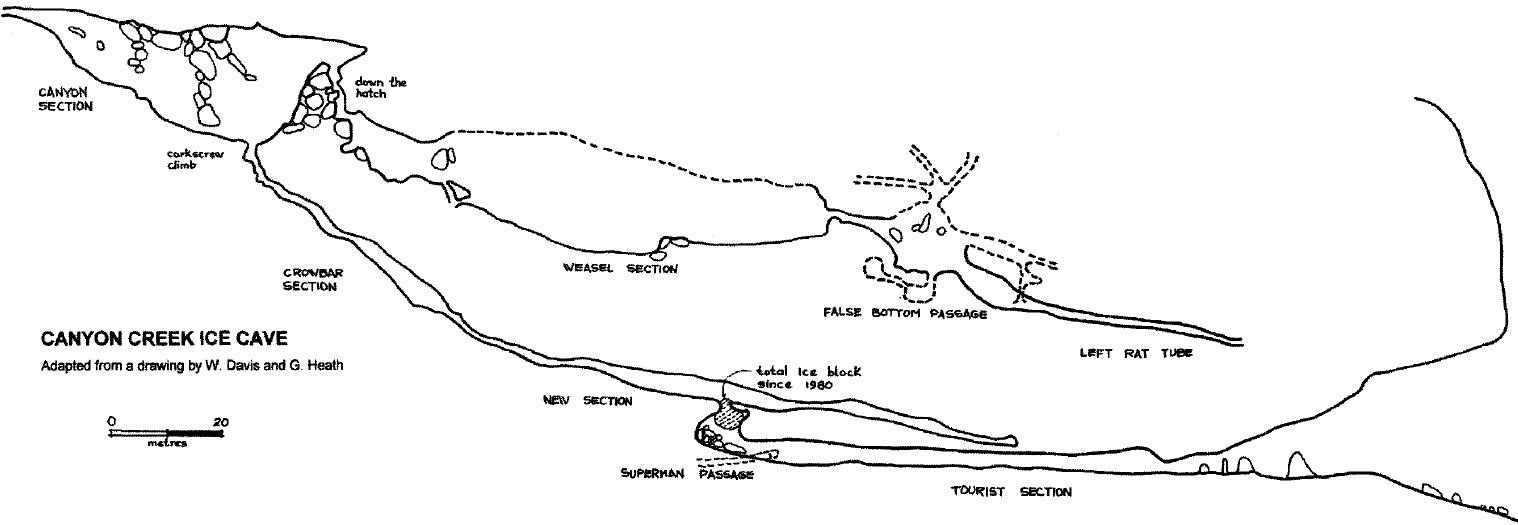 GC9YEFA Deep Inside the Moose Mountain Ice Cave (Unknown Cache) in