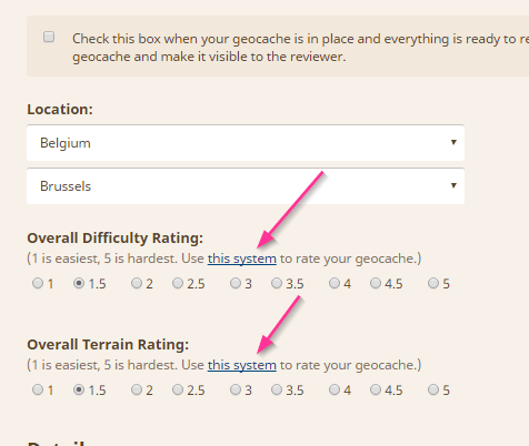Difficulty And Terrain Standards How Do I Geocaching Forums