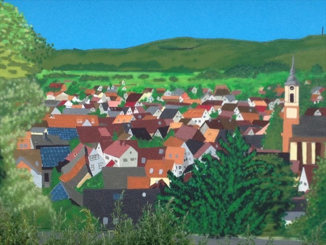 Blick auf Merdingen