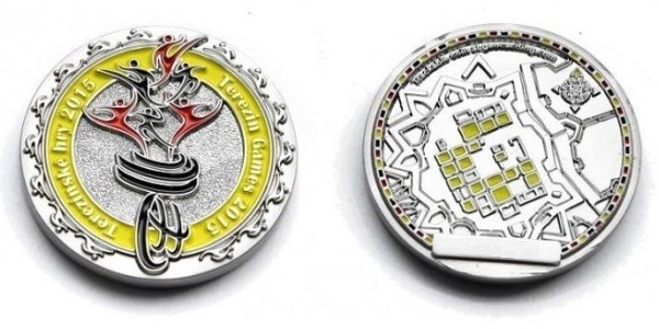 Terezín Geocoin 2015