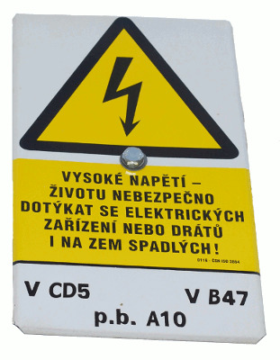 tabulka na stožáru