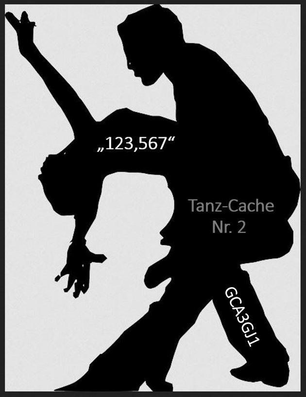 “123,567“ Tanz-Cache Nr. 2