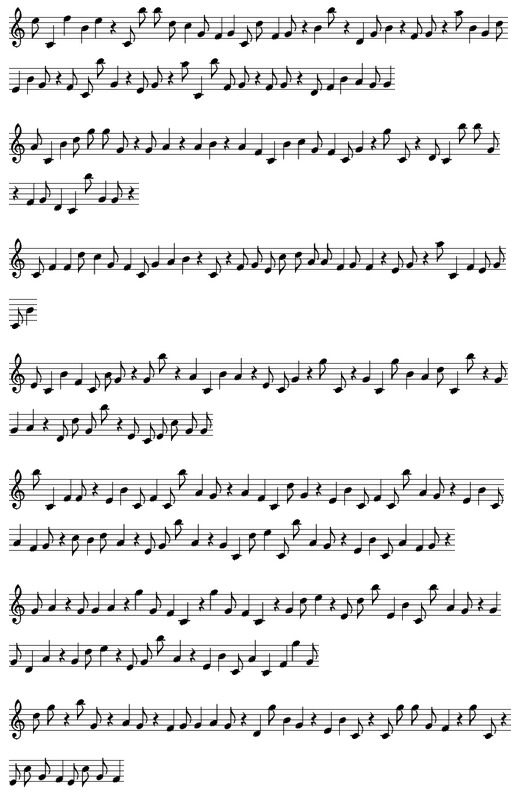 partition pour un vrai musicien ? 