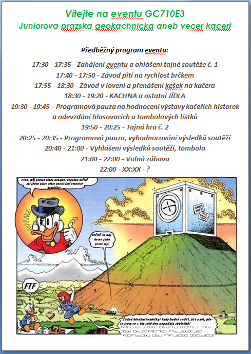 Program večera