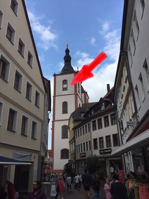 Sicht auf die Wohnung