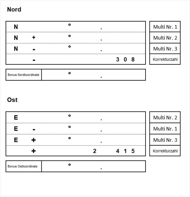 Bonus - Rechnung in Tabelle