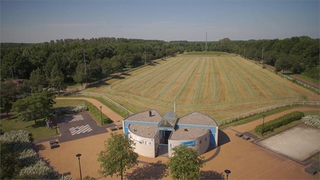 IJsbaan in de zomer