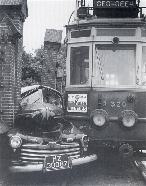 Historische foto van de halte