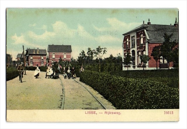 Historische foto van de halte