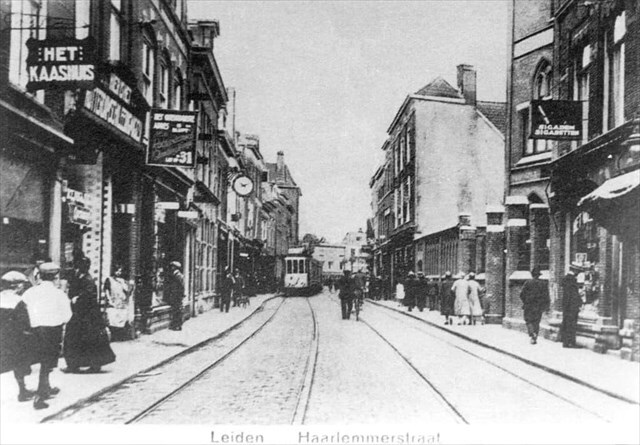 Historische foto van de halte