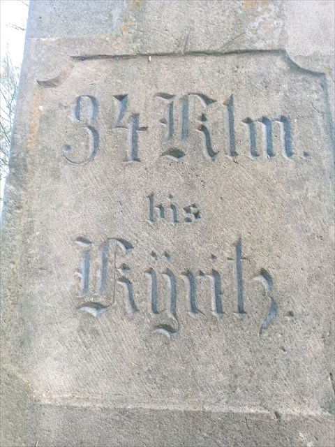 34 Klm. bis Kyritz